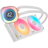 Corsair iCUE LINK TITAN 240 RX LCD RGB, Watercooling Blanc, RGB