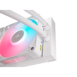 Corsair iCUE LINK TITAN 240 RX LCD RGB, Watercooling Blanc, RGB