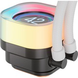 Corsair iCUE LINK TITAN 240 RX LCD RGB, Watercooling Blanc, RGB