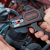 KNIPEX Dénudeur d'isolant automatique 12 62 180 SB, Pince à dénuder Noir/Rouge, coupe-fil intégré