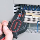 KNIPEX Dénudeur d'isolant automatique 12 62 180 SB, Pince à dénuder Noir/Rouge, coupe-fil intégré