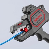 KNIPEX Dénudeur d'isolant automatique 12 62 180 SB, Pince à dénuder Noir/Rouge, coupe-fil intégré