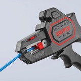 KNIPEX Dénudeur d'isolant automatique 12 62 180 SB, Pince à dénuder Noir/Rouge, coupe-fil intégré