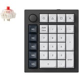 Keychron Q0 Max, Pavé numérique Noir/Blanc, LED RGB, Hot-swappable, Bluetooth, 2.4GHz