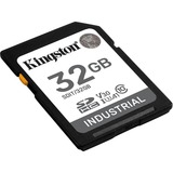 Kingston Industrial 32 Go SDHC, Carte mémoire Noir, UHS-I U3, Class 10, V30, A1