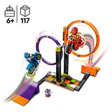 LEGO City - Défi de cascade en rotation, Jouets de construction 