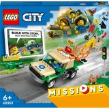 LEGO City - Missions de sauvetage des animaux sauvages, Jouets de construction 60353