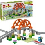 LEGO DUPLO - Set d'extension: Les rails et le pont du train, Jouets de construction 10426