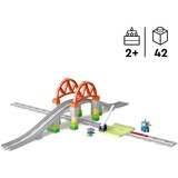 LEGO DUPLO - Set d'extension: Les rails et le pont du train, Jouets de construction 10426