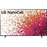 LG 75NANO756PA NanoCell TV, Téléviseur LED Noir, 3x HDMI, 2x USB, Optique, CI+, Bluetooth, LAN, WLAN, HDR, Dolby Vision