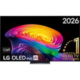 LG OLED evo AI C6 83" 4K Ultra HD TV Noir, 4x HDMI, 2x USB, Optique, Bluetooth, WLAN, CI, HDR10, Dolby Vision