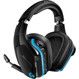 Logitech G935 Casque Arceau Connecteur de 3,5 mm Micro-USB Noir, Bleu, Casque gaming Noir, Casque, Arceau, Jouer, Noir, Bleu, Binaural, Unité de contrôle extérieur