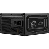 MSI MAG A1000GL PCIE5 II alimentation  modulaire 1000 watt Noir, 1x 12V-2x6, 4x PCIe