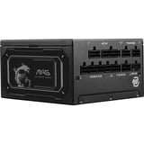 MSI MAG A1000GL PCIE5 II alimentation  modulaire 1000 watt Noir, 1x 12V-2x6, 4x PCIe