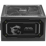 MSI MAG A1000GL PCIE5 II alimentation  modulaire 1000 watt Noir, 1x 12V-2x6, 4x PCIe