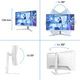 Philips Evnia 27M2N5201P 27" Moniteur gaming  Blanc, 2x HDMI, 1x DisplayPort, 260 Hz (OC)