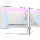 Philips Evnia 34M2C5501A 34" Moniteur UltraWide gaming incurvé  Blanc, 180 Hz, HDMI, DisplayPort, Audio, AMD FreeSync
