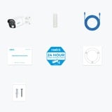 Reolink P340 Caméra bullet PoE intelligente 12 MP, Caméra de surveillance Blanc, Vision nocturne couleur