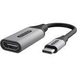 Sitecom USB-C > HDMI 2.0, Adaptateur Gris, 0,15 mètres