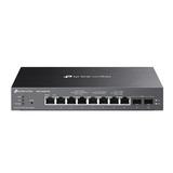 TP-Link Omada SG2210XMP-M2 Smart Switch 8 ports 2.5GBASE-T Noir, 8x PoE+, 2x 10GE SFP+