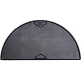 The Bastard Cast Iron Half Moon Griddle Large, Plaque de grill Noir