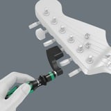 Wera 9100 Kit de réparation pour guitare, 27 pièces, Set d'outils Noir