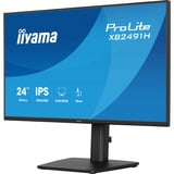 iiyama ProLite XB2491H-B1 23.8" Moniteur Noir, 1x DisplayPort, 1x HDMI, 120 Hz