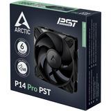 ARCTIC P14 Pro PST, Ventilateur de boîtier Noir