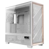 Antec FLUX Pro boîtier big tower Blanc | 2x USB-A | 1x USB-C | Window