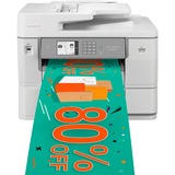 Brother MFC-J6959DW, Imprimante multifonction Gris, Jet d'encre, Impression couleur, 1200 x 4800 DPI, Copie couleur, A3, Gris