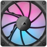 Corsair iCUE RX140 RGB Single, Ventilateur de boîtier Noir, 4 broches PWM