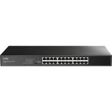 Cudy 24-Port Gigabit Rackmount Light Managed Switch Noir