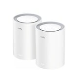 Cudy M3000 (2-Pack), Routeur maillé Blanc, AX3000 2.5G Mesh Wi-Fi 6