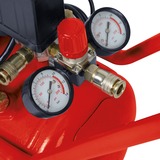 Einhell TE-AC 270/24/10 compresseur pneumatique 1800 W 270 l/min Secteur Rouge, 270 l/min, 10 bar, 1800 W, 26,9 kg