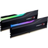 G.Skill 64 Go DDR5-6000 Kit, Mémoire vive Noir, F5-6000J3040G32GX2-TZ5RK, Trident Z5 RGB, XMP