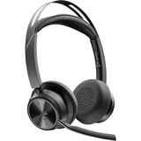 HP Poly Poly Voyager Focus 2 USB-C - Teams Certified casque on-ear Noir