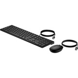 HP null set de bureau Noir, Layout BE (AZERTY), 100%