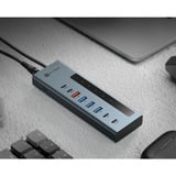 ICY BOX IB-HUB1743-CPD, Hub USB Anthracite
