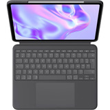 Logitech Combo Touch for iPad Pro 13", housse pour tablette Graphite, Layout FR, FR layout