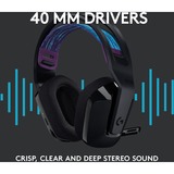 Logitech G535 casque gaming over-ear Noir