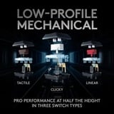 Logitech G915 TKL LIGHTSPEED Wireless RGB Mechanical Gaming Keyboard (clavier de jeu mécanique sans fil RGB) Noir, GL Linear, LIGHTSYNC RGB