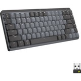 Logitech MX Mécanique Mini, clavier Noir/gris, Layout FR, GL Tactile, Bluetooth Low Energy