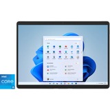 Microsoft Surface Pro 8 256 Go 33 cm (13") Intel® Core™ i5 8 Go Wi-Fi 6 (802.11ax) Windows 11 Pro Graphite, Tablette Gris, 33 cm (13"), 2880 x 1920 pixels, 256 Go, 8 Go, Windows 11 Pro, Graphite
