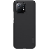 Nillkin Super Frosted Shield Matte cover case Xiaomi Mi 11, Housse pour téléphone portable Noir/Noir