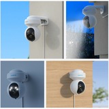 Reolink E560, smart 4K/8MP PTZ Dual-Band WiFi 6 caméras, Camera Blanc, Vision nocturne en couleur