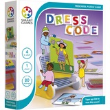 SmartGames Code vestimentaire, Jeu d'apprentissage Néerlandais, 1 joueur, à partir de 4 ans, 80 tâches