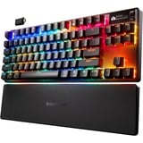 SteelSeries Apex Pro TKL Wireless Gen 3 RGB clavier gaming mécanique Noir, Layout US (QWERTY), SteelSeries OmniPoint 3.0, 80 % (TKL), Bluetooth, 2.4 GHz, USB