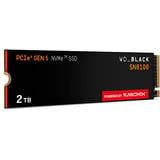WD Noir SN8100 2 To SSD PCIe 5.0 x4, NVMe 2.0, M.2 2280