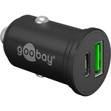 goobay Dual-USB PD Chargeur de voiture (45 W) Noir