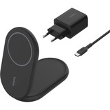 Belkin Chargeur magnétique sans fil BoostCharge avec Qi2 - 15 W Noir